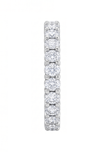Bague de fiançailles en diamant taille ronde pour femme, classique, avec diamants naturels et de laboratoire - Product Image 4