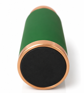 Bouteille d'eau minimaliste en cuivre noir avec couvercle, gourde de voyage portable - Product Image 6