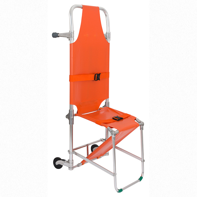 MN-AS029-2 Factory direct sale medical durable folding stretcher aluminum alloy emergency stair stretcher for first aid