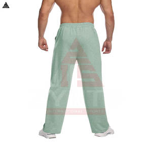 Pantalon de jogging décontracté pour homme, taille mi-haute, respirant, en tissu éponge, style streetwear et musculation - Product Image 5