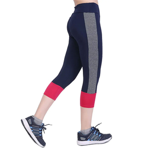 2026 New Design Plus Size Gym Capri For Woman Quick Dry Yoga Wear Gym Capri OEM Service Customized Gym Capri Leggings - Product Image 4