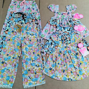 Robes élégantes pour enfants, assorties et variées, vente en gros de vêtements, stock de marques mixtes, ensemble de vêtements neufs pour enfants, robes d'été pour filles - Product Image 4