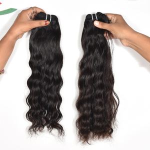 Extensiones de cabello humano ondulado natural sin procesamiento químico, extensiones de cabello humano brasileño natural - Product Image 4