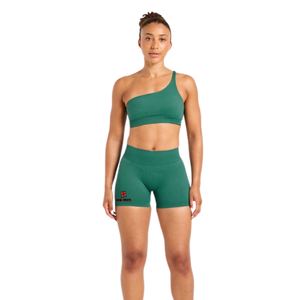 <b>Women's</b> Seamless Biker Shorts High Waist Workout Gym Yoga Fitness Running Training Athletic Activewear Stretch Sports Shorts - Product Image 1