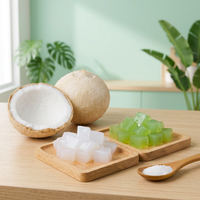 Nata de Coco aromatisée au Pandan, prête à consommer, végane et sûre, export Vietnam, prix compétitif, livraison mondiale, OEM ODM