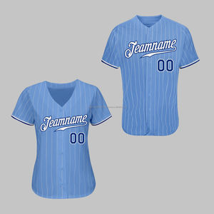 Vente en gros OEM Chemise de baseball réversible unisexe à quantité minimale de commande bas personnalisée brodé Maillot de baseball à impression par sublimation pour toutes les équipes - Product Image 2