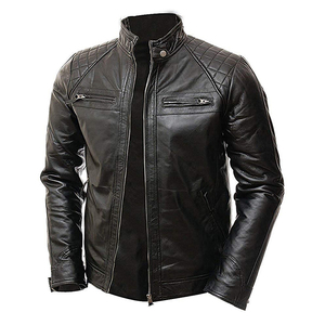 Premium Handmade <b>Mens</b> <b>Leather</b> <b>Jacket</b> Soft Genuine <b>Leather</b> Modern Streetwear Stylish Durable Winter Fashion Essential - Product Image 3