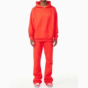 ชุดวอร์มขาบานสำหรับผู้ชายซักง่ายวัสดุทนทานระบายอากาศได้สวมใส่สบายป้องกันรอยยับสบาย - Product Image 6