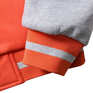 เสื้อแจ็คเก็ตเบสบอลแบบมีโลโก้สั่งทำได้ ราคาขายส่ง ระบายอากาศได้ดี ผลิตโดยผู้ผลิตเสื้อผ้าแจ็คเก็ตเบสบอล - Product Image 4