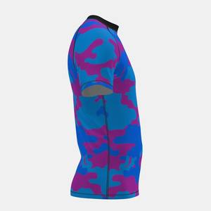 Rashguard respirant à manches courtes camouflage |   Haut de compression pour entraînement MMA BJJ Jiu Jitsu - Product Image 2