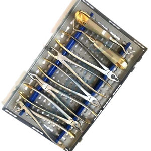 Ensemble d'instruments de chirurgie orale en acier inoxydable DEBONAIR de qualité supérieure, outils de dissection, instruments de précision manuels, instruments dentaires CE - Product Image 6