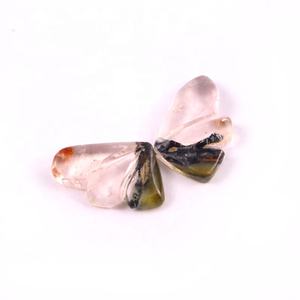 พลอยพลอยพลอยทัวร์มาลีนหลายชิ้นแกะสลักจากธรรมชาติขนาด3มม. - Product Image 1