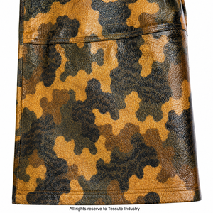 Custom Printed Leather Mid Waist <b>Cargo</b> Long Jorts Men's Camo Knee Length Waterproof Eco-Friendly OEM Private Label Streetwear - Product Image 5