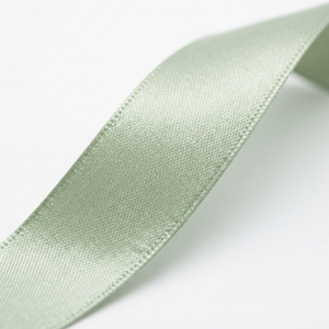 25mm Pale Sage Green Single Face Satin Ribbon Factory Direct 5 Rolls x 8 Meter for Garden <b>Weddings</b> Spa <b>Gift</b> <b>Hampers</b> Bows Bulk - Product Image 4
