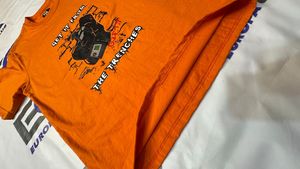 Camisetas de Algodón 100% Personalizadas con Serigrafía al por Mayor, Camisetas Holgadas de Estilo Urbano 100% Algodón - Product Image 4