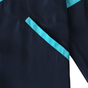 Chaqueta Cortavientos con Capucha para Hombre, Ropa de Exterior, Cierre de Cremallera, Antiarrugas, Alta Calidad, Invierno, 100% Poliéster, Corduroy a Rayas, Deportiva - Product Image 3