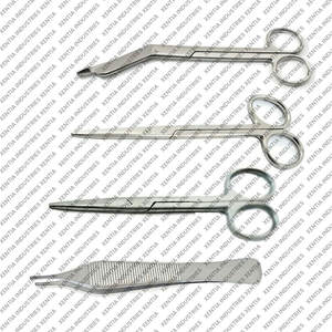 Juego de Instrumentos de Apósito de Acero Inoxidable Alemán de Alta Calidad para Uso Profesional en Clínicas y Hospitales - Product Image 5