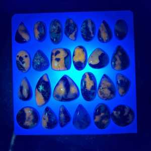 พลอยอะฟกานิไนต์คาโบชองสีน้ำเงินธรรมชาติ คุณภาพพรีเมียม ขายส่งแบบเม็ดเดี่ยว สำหรับแหวน จี้ ต่างหู สำหรับงานทำเครื่องประดับทุกชนิด - Product Image 2