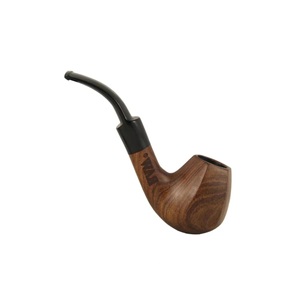 Pipa de Tabaco Artesanal de Madera de Briar Premium con Cazoleta Extraíble, Compatible con Filtros de Papel de 9mm, Accesorio para Fumar - Product Image 4