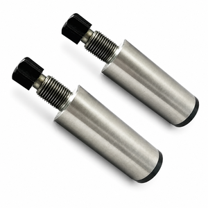 2x Support de pierre de rectification de siège de soupape Sioux, filetage 11/16 avec embout à bille, modèle 155243817128, fabriqué à Delhi - Product Image 1