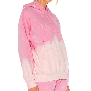 Sweat-shirts à capuche surdimensionnés personnalisés OEM 2025 pour femmes, respirants, hiver, logo frontal, coton, décontractés, tricotés unis - Product Image 1
