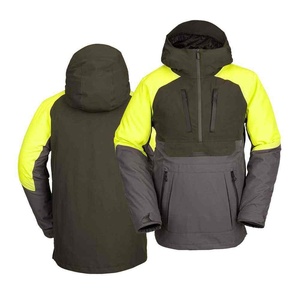 Latest Fashion Casual Men's ZIP Collar Hooded Softshell Winter <b>Ski</b> <b>Jackets</b> Waterproof Breathable Windproof Custom Colors - Product Image 5