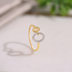 Anillo de Compromiso de Diamante Cultivado en Laboratorio, Redondo y de Lujo, para Mujer, Oro 10K 14K 18K, Plata 925 935, Regalo Romántico de Aniversario - Product Image 1