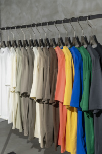 Nouvelles Couleurs 2025 – T-shirt Décontracté Oversize en Coton Tricoté Respirant Blanc Uni de Haute Qualité pour Hommes – Vente en Gros - Product Image 6