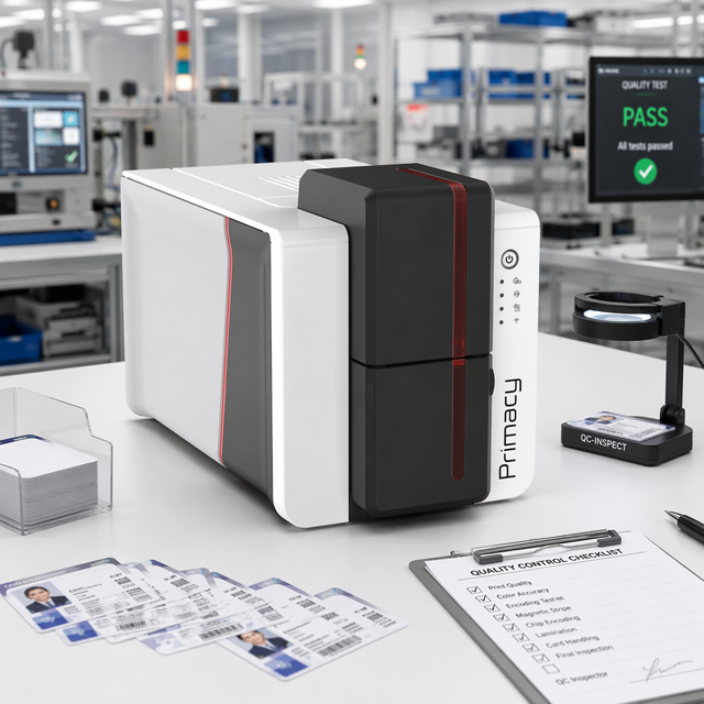 Primacy2 Thermal Sublimation ID Card Printer for Membership Card, IC, Social Security Card Evolis