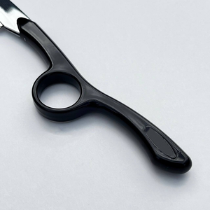 Professional Salon Thinning <b>Scissors</b> Stainless Steel Blade 30 Teeth Right <b>Handed</b> Long Handle Plastic Ergonomic Hair Cutting Tool - Product Image 5