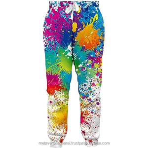 Pantalon cargo avec fermeture éclair, 100% polyester, taille mi-haute, pantalon sportif multi-poches imperméable pour homme, 100% polyester - Product Image 5