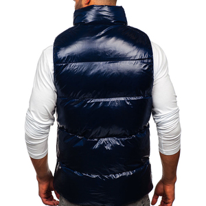 Chalecos Deportivos sin Mangas con Logotipo Personalizado al por Mayor, Chaqueta y Abrigo de Último Diseño, Material para Invierno, Chalecos Acolchados de Media Manga - Product Image 2