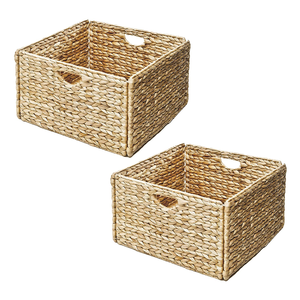 Cesta de almacenamiento de jacinto de agua 100% hecha a mano Diseño de animal lindo natural para uso doméstico o en la cocina de niños Hecho en Vietnam - Product Image 6