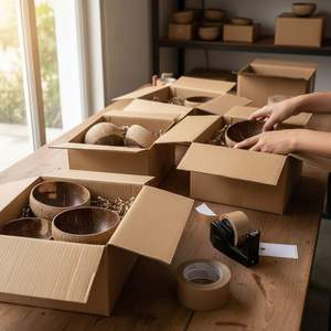 Cuencos Hechos a Mano de Cáscara de Coco Natural, Ecológicos, Aptos para Lavavajillas, Biodegradables, Vajilla de Cocina, Cuencos para Servir, Proveedor de Vietnam - Product Image 6