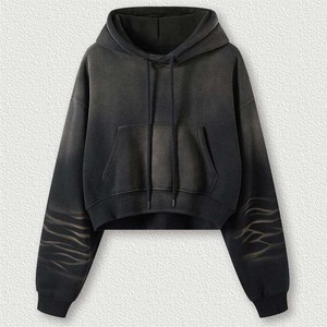 Sudadera Informal Estilo Occidental, Mezcla de Algodón Premium, Fabricación OEM de Marca Privada para Compradores Minoristas - Product Image 1