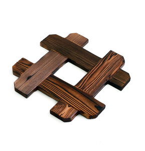 Wood <b>Trivet</b> Wholesale Wooden <b>Trivets</b> for Hot Dishes Wooden <b>Trivet</b> Custom Shape Best Price - Product Image 1