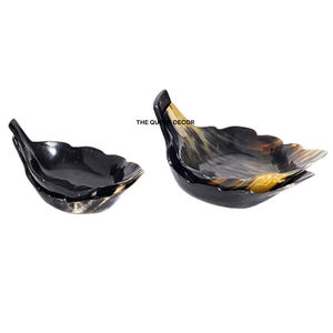 ชามเซรามิกสีดำสำหรับเสิร์ฟอาหาร ผลไม้ ของว่าง รูปทรงกลม ทำด้วยมือ วัสดุทำจากเขาสัตว์ คุณภาพเยี่ยม - Product Image 6