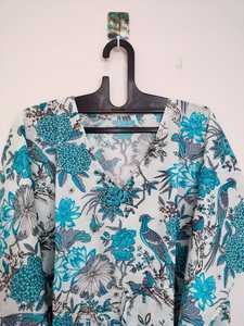 ชุดคาฟตันงานฝีมืออินเดียสำหรับเทศกาลนก  ชุดคลุมชายหาดน้ำหนักเบา สวมใส่สบาย สไตล์โบฮีเมียน เหมาะสำหรับใส่ไปรีสอร์ท - Product Image 3