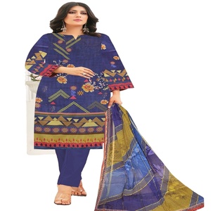 Trajes de Panjabi para mujer-Lehenga Choli para mujer Trajes de 3 piezas de césped de AF Fashion Vol 4 costuras personalizadas disponibles - Product Image 1