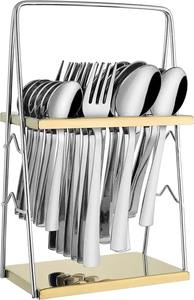 Juego de Cubiertos de Acero Inoxidable Premium, Vajilla Duradera, Tenedor, Cuchara, Cuchillo, Ecológico, Moderno, Esencial para la Cocina y el Comedor - Product Image 3