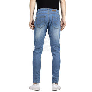 Jean décontracté pour homme, coupe ample, confort facile, tissu flexible, taille confortable, parfait pour les voyages et les activités de plein air - Product Image 2