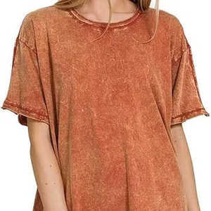 Camisetas Lisas para Mujer, Cuello Redondo, Manga Corta, Personalizables con el Logotipo de tu Marca - Product Image 5