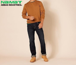 เสื้อสเวตเชิ้ตคอกลมผ้าฟลีซเรียบง่ายสไตล์มินิมอลสำหรับผู้ชาย มีกระเป๋าหน้าขนาดใหญ่ สีพื้น ให้ความอบอุ่น เหมาะสำหรับใส่ออกกำลังกาย - Product Image 4