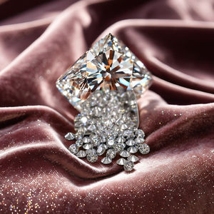 0.70เพชรขนาด0.90มม. สำหรับการตัดเครื่องประดับขายส่งทั่วโลกได้รับการรับรองจาก VVS ความคมชัดระดับ - Product Image 3