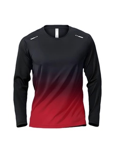 Fitness Clothes Men's Spring Autumn and Winter <b>Tights</b> Quick-Drying Clothes Training Sports <b>T</b>-<b>Shirt</b> Stretch Long-Sleeved Running - Product Image 2