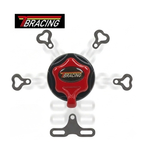 TBRACING RB-01 FIA 8853 2016 Certified Forged Aluminum 35kN Rotary Buckle for Racing <b>Harness</b> Re Webbing Kit Repair Parts - Product Image 2