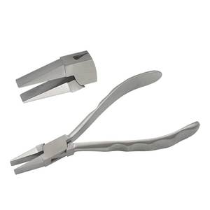 Alicates de punta plana de 145 mm para bricolaje, mordazas lisas, acabado mate, mangos cómodos, para fabricación de joyas, envoltura de alambre, crimpado, pesca, corte, OEM - Product Image 1