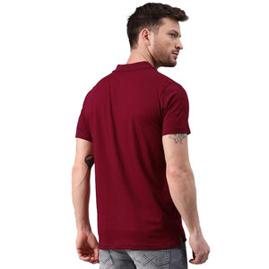 Polo homme personnalisé imprimé en gros, fabriqué en usine, 100% coton, qualité supérieure, manches courtes, décontracté - Product Image 2