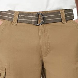 Workout Running Cargo <b>Shorts</b> 2022 Multi Pockets Cargo <b>Shorts</b> <b>Men</b> Casual Twill Elastic Cargo <b>Shorts</b> - Product Image 5