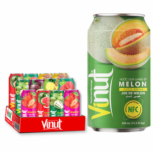 Boisson de jus d'avocat VINUT 330ml Vietnam Boisson sans sucre Prix usine et marque privée Échantillon gratuit - Product Image 1